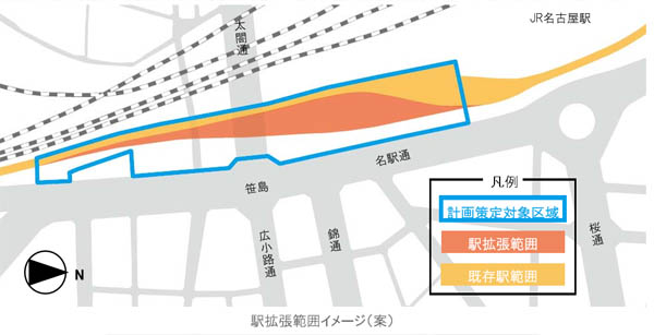 名鉄 名古屋駅地区再開発