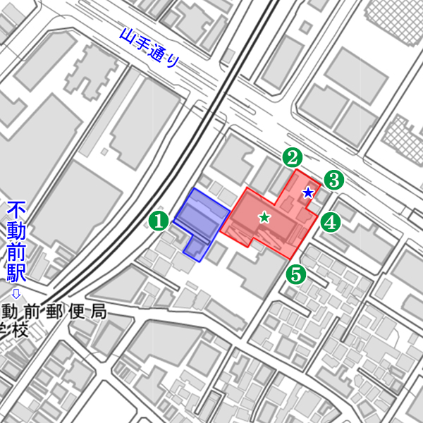 品川区西五反田5丁目計画新築工事