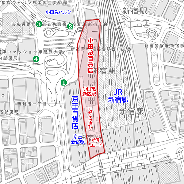 新宿駅西口地区開発計画