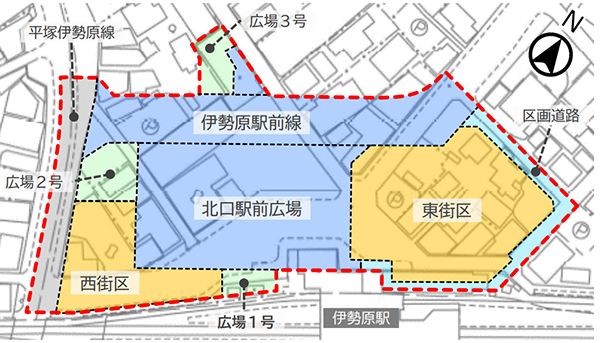 伊勢原駅北口地区第一種市街地再開発事業