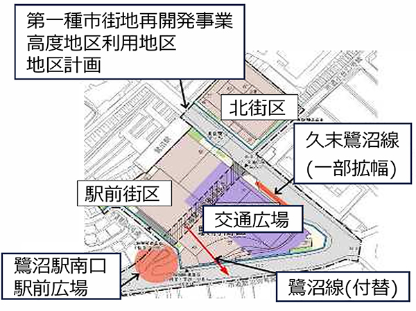 (仮称)鷺沼駅前地区第一種市街地再開発事業