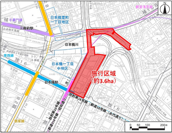 日本橋一丁目東地区第一種市街地再開発事業