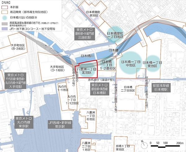 八重洲一丁目北地区第一種市街地再開発事業